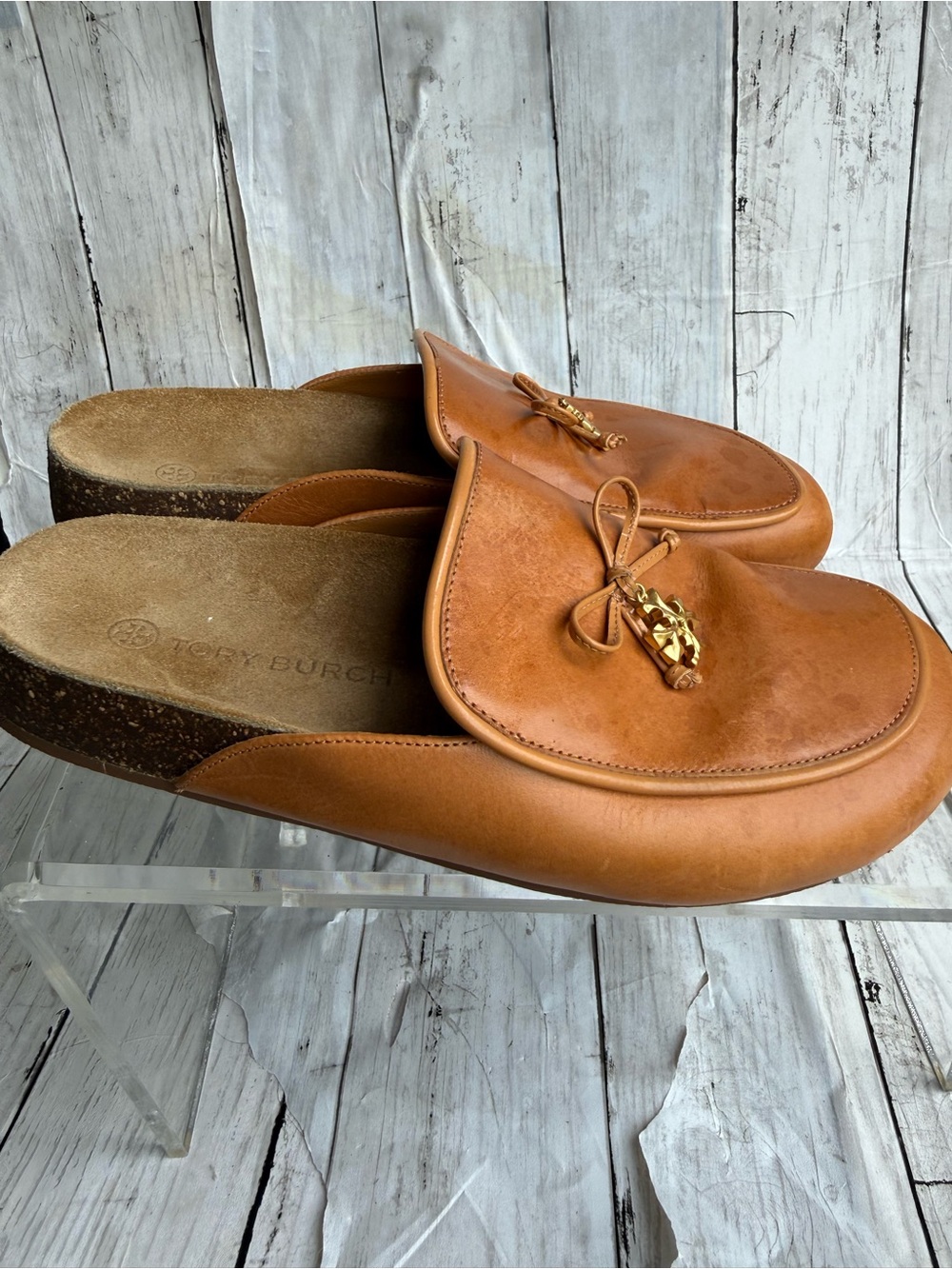 Tory Burch women's Charm mule flats
